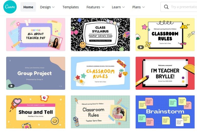 Cara Menggunakan Canva Template PPT Gratis - LMS by SITEKIT