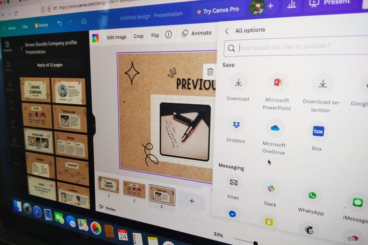 canva untuk presentasi